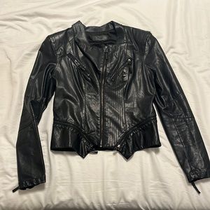 BLANK NYC Leather Jacket